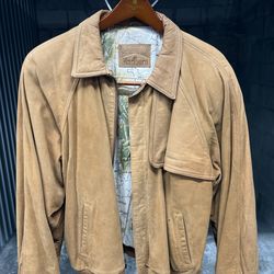 Marlboro suede jacket, medium