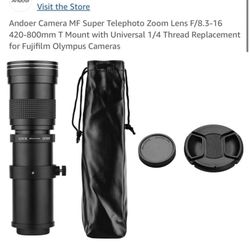 Camera Telephone Zooms Lens
