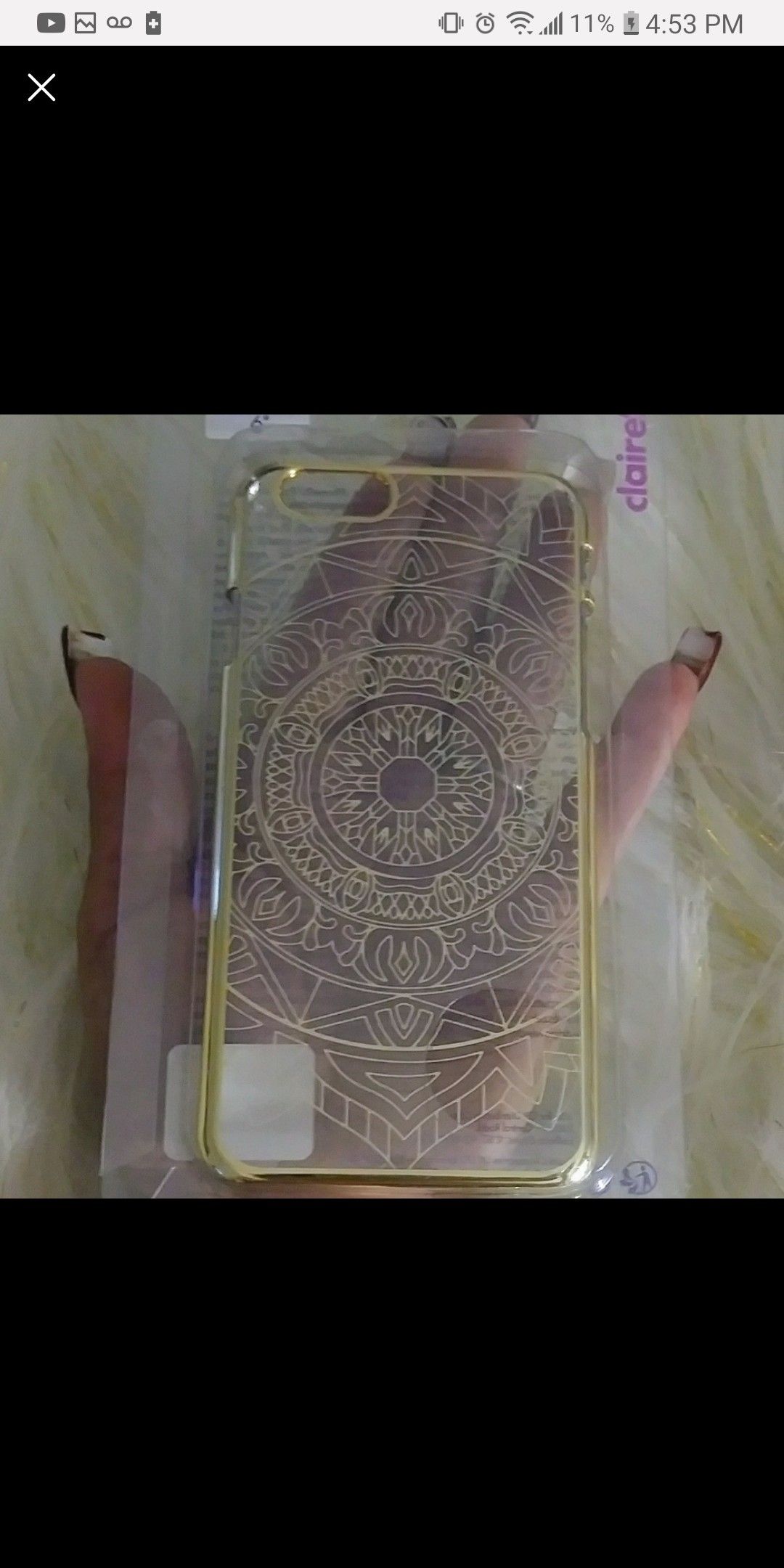 IPhone 6 Claire's phone case