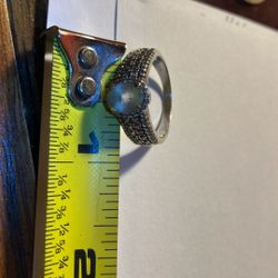 Le Vian Vintage 14k White Gold Ring 