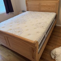 Queen Size Wooden Bed Frame