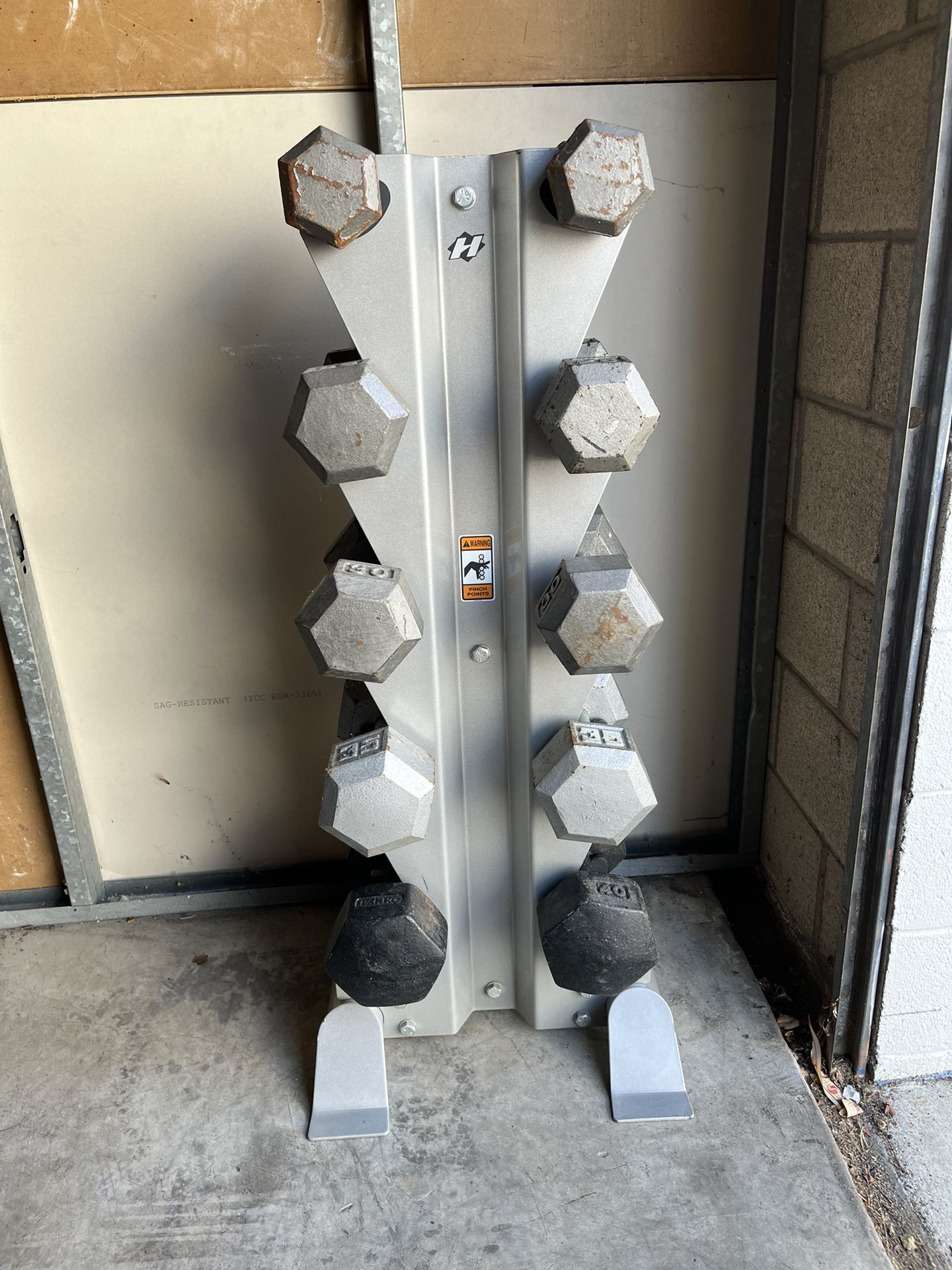 Dumbbell Weights Stand 