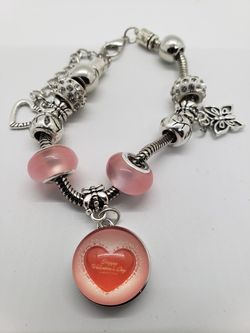 Custom Valentine's day bracelet