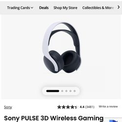 Sony PULSE 3D Wireless Gaming Headset for PlayStation 5