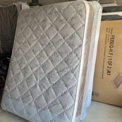 Queen Set Of PillowTop Mattress