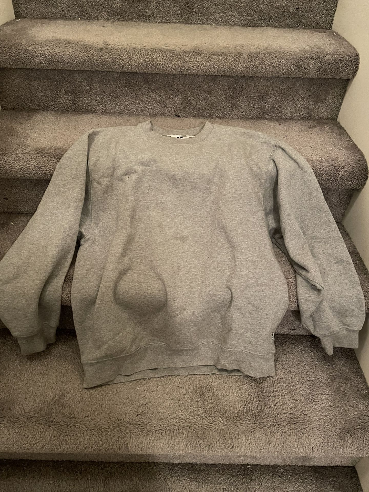 Grey Pro Club Crew Neck Sweater