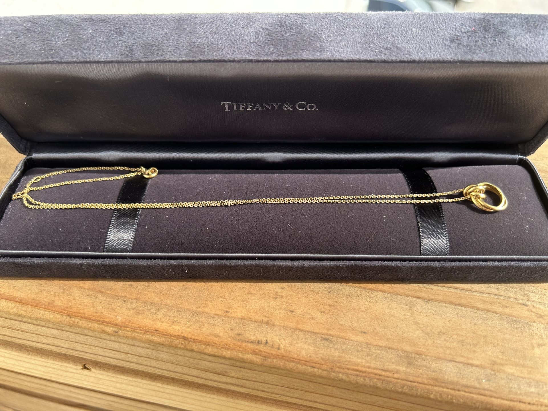 Gold Tiffany Necklace