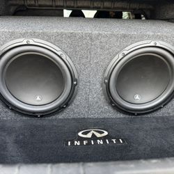 Jl w3 subs Infinity Q50 10s