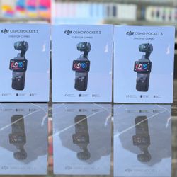 DJI Osmo Pocket 3 (Creator Combo) (Take It Home In Payments/ llévatelo a casa en pagos) 