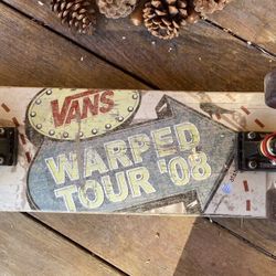 Skateboard 2008 Warped Tour .