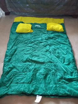 Camp Out brand double wide sleeping bag