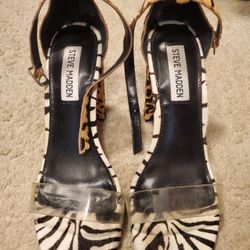 Steve Madden Animal Print Heels