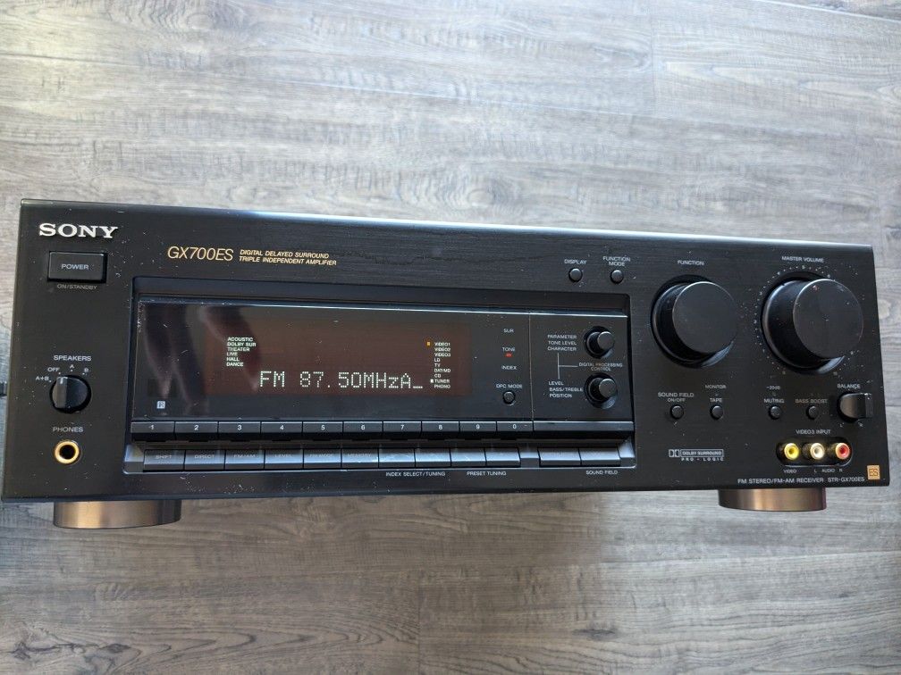 SONY STR-GX700ES FM Stereo Receiver