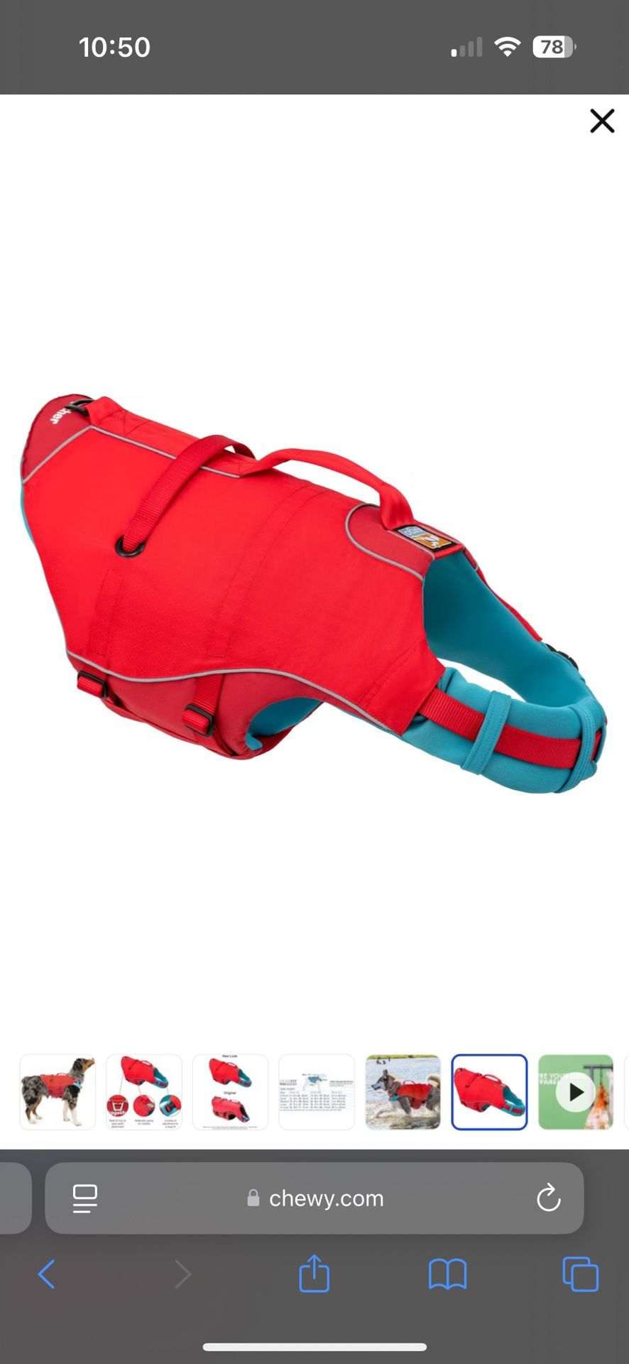 Kurgo - XS life jacket for dogs
