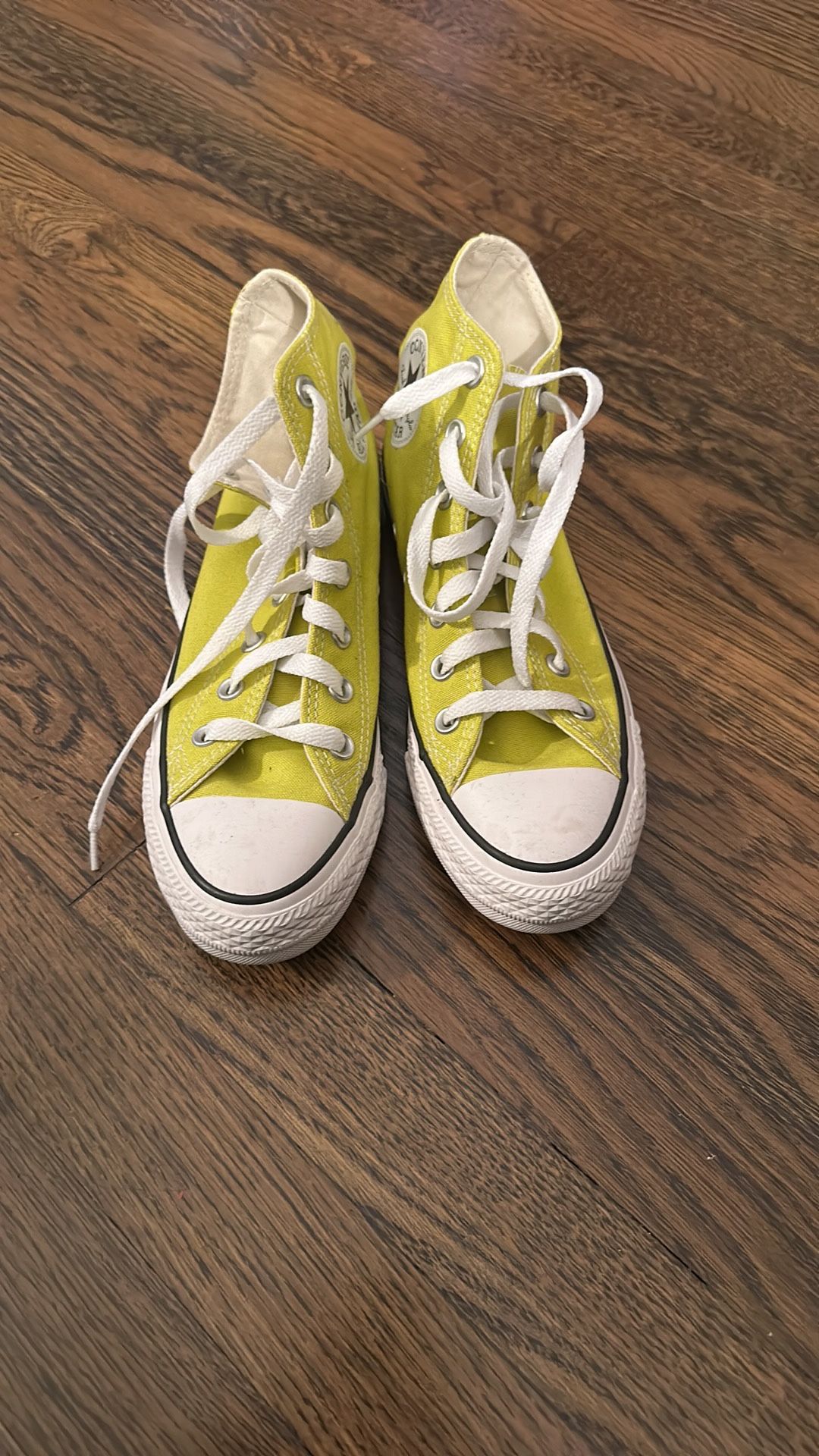 Yellow Converse Shoes Youth