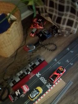 Scx digital slot car track huge 1/32 scale