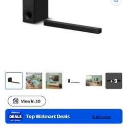 Sony Sound Bar And Sub Woofer