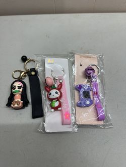 3 Keychain brand new
