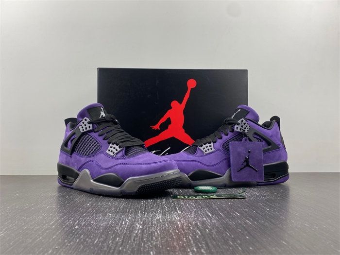 Purple Air Jordan Retro 4s