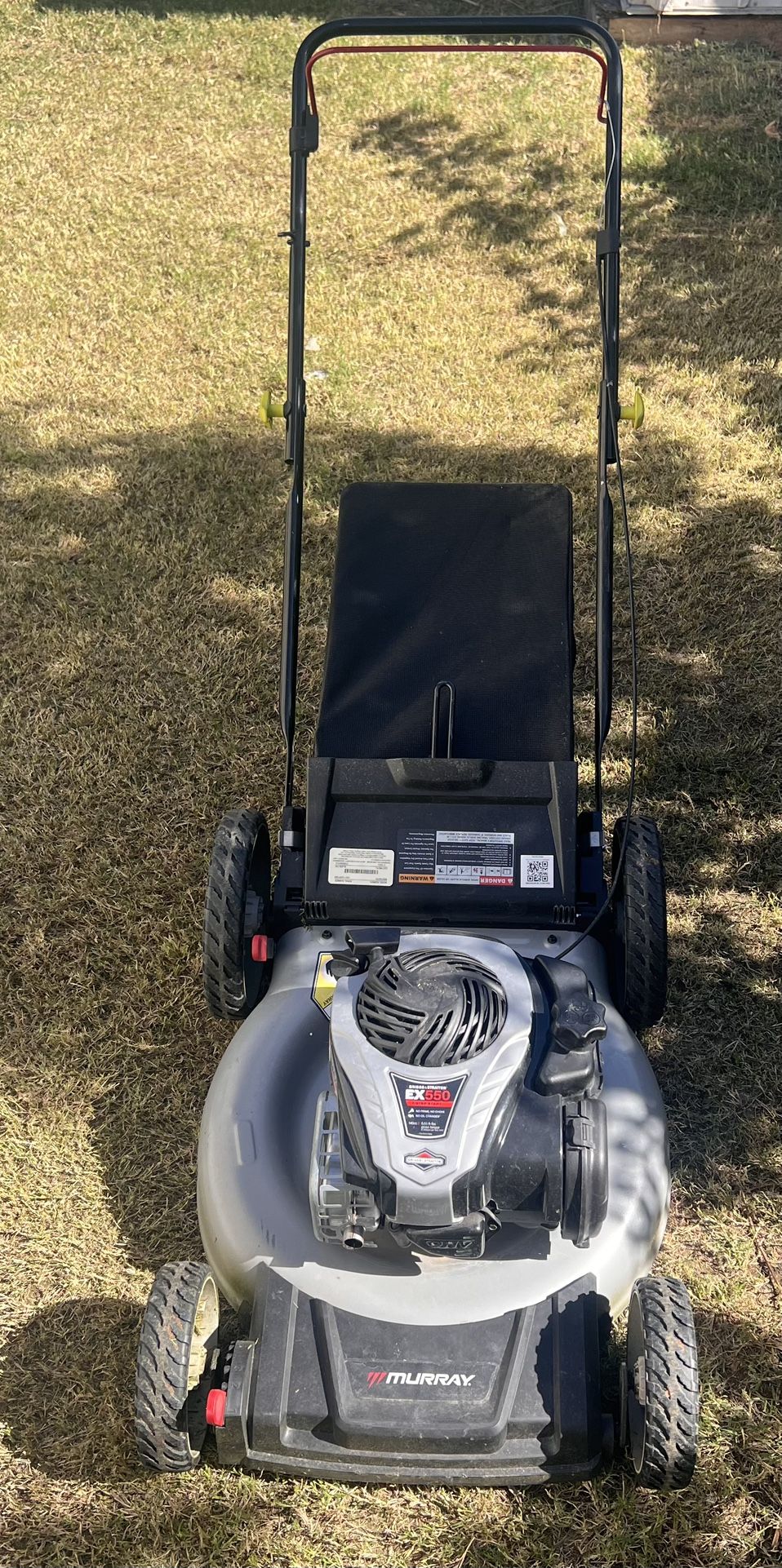 Murray 21 in. 140 cc Briggs and Stratton Walk Behind Gas Push Lawn Mower with Height Adjustment and with Mulch Bag