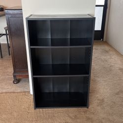 BLACK BOOKSHELF