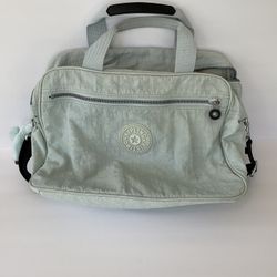 Kipling Audrie Backpack Diaper Bag - True Blue - Used - Spacious & Stylish 