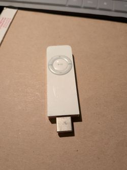 Vintage Apple iPod Shuffle 1st Generation White A1112 512MB MP3 Player - TESTED & WORKING -
