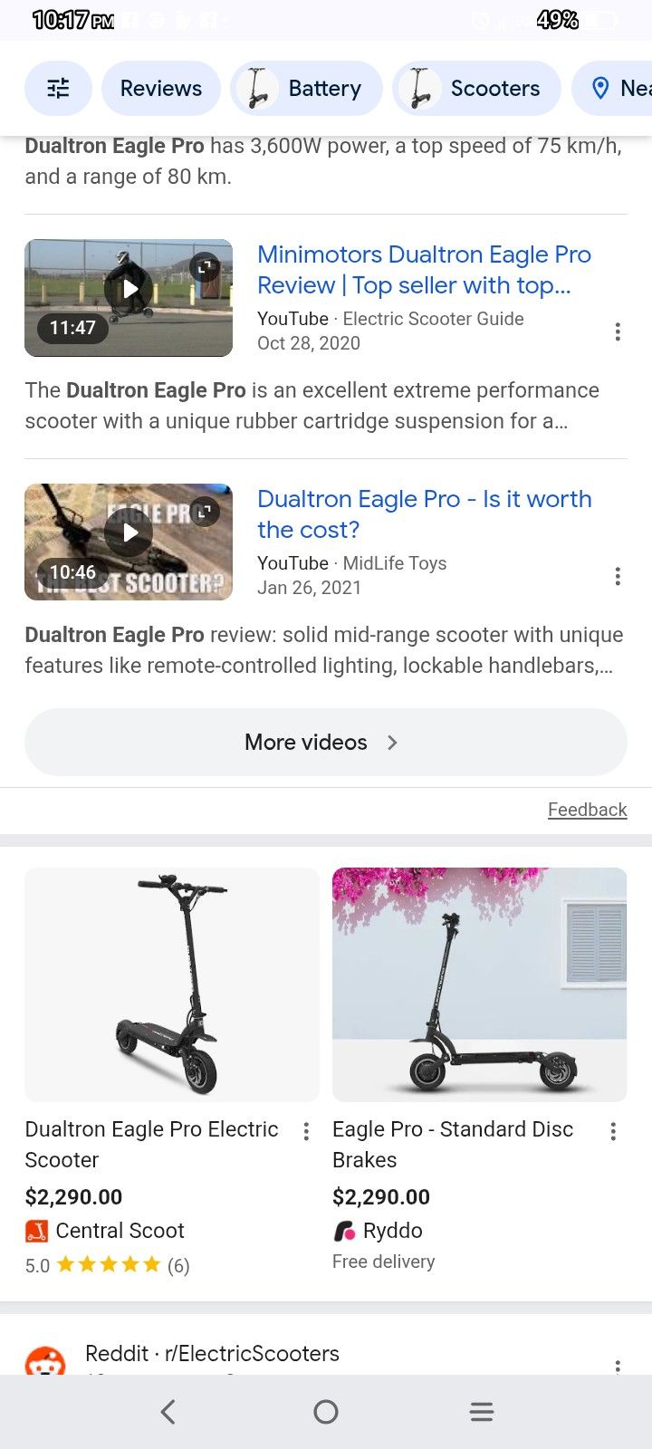 Dualtron Eagle Pro