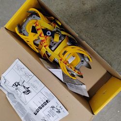 Grivel "Mont Blanc" crampons size G10 (w/flex bar) w/(antibott included) 