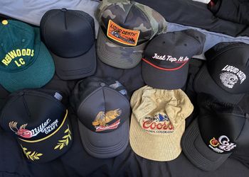 Hats! Lot Of 9 - Happy Gilmore, Beer And More!