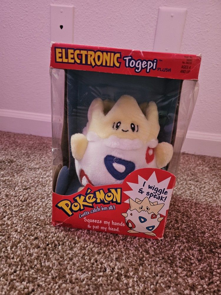 (UNOPENED/SEALED) Vintage Electronic Togepi 1998 NINTENDO POKEMON  *RARE*