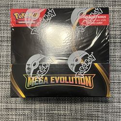 Pokémon TCG Mega Evolution Enhanced Booster Display Box  + 1 Bonus Promo SEALED ***NO TRADES***
