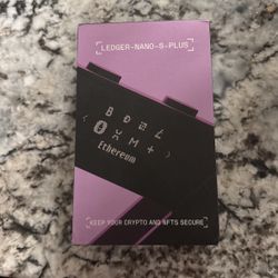 Brand New Ledger Nano S Plus Cold Storage Crypto Wallet