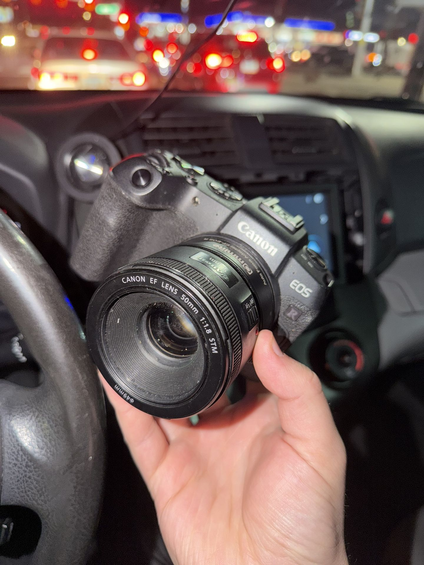 Canon EOS RP with lens