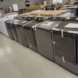 SAMSUNG WASHER AND DRYER SETS OPEN NOX ITEMS 8TMCM