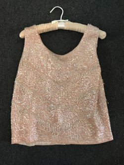 Vintage beaded blouse
