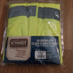 Construction Safety Vest For Men Size 2xl 