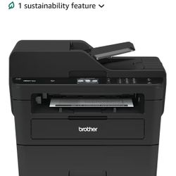 Brother MFC-L2759DW Wireless Monochrome Laser All-in-One Printer (Tan/Gray)