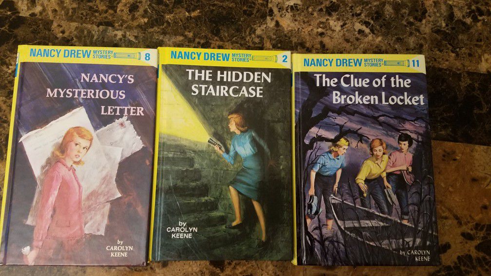 Nancy Drew brand new books.