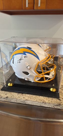Antonio Gates Signed Chargers Helmet