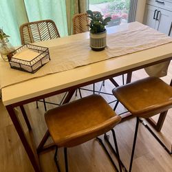 Countertop Height Dining Table 