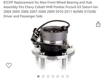 2004–2011 chevy-Pontiac Saturn front wheel hub bearing