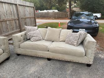 Beautiful couches, large Sofa, and loveseat in great condition