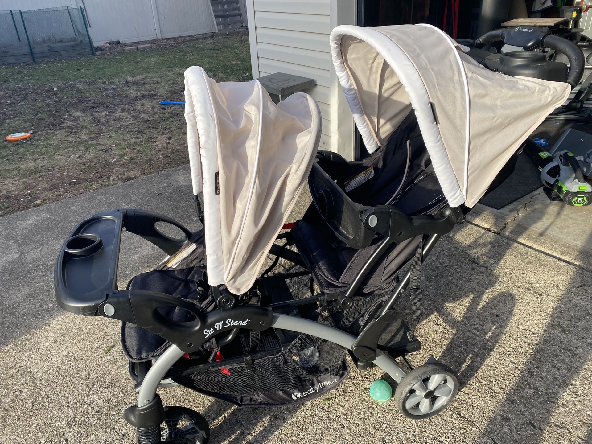Sit and Stand Double Stroller
