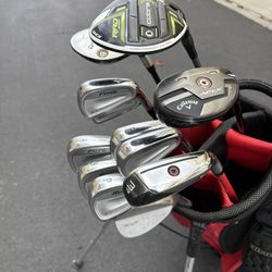 Golf Set Mizuno Irons, Hybrid, Woods