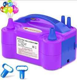 Maquina electrica para inflar globos