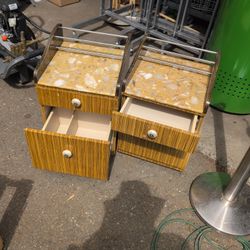 FREE Manicure End Tables w/ casters 