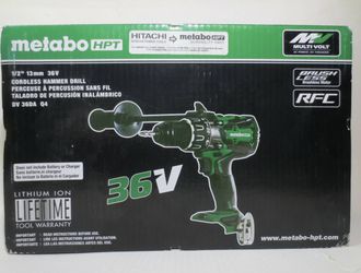 Metabo HPT  MultiVolt 36 V Brushless HeavyDuty Hammer Drill