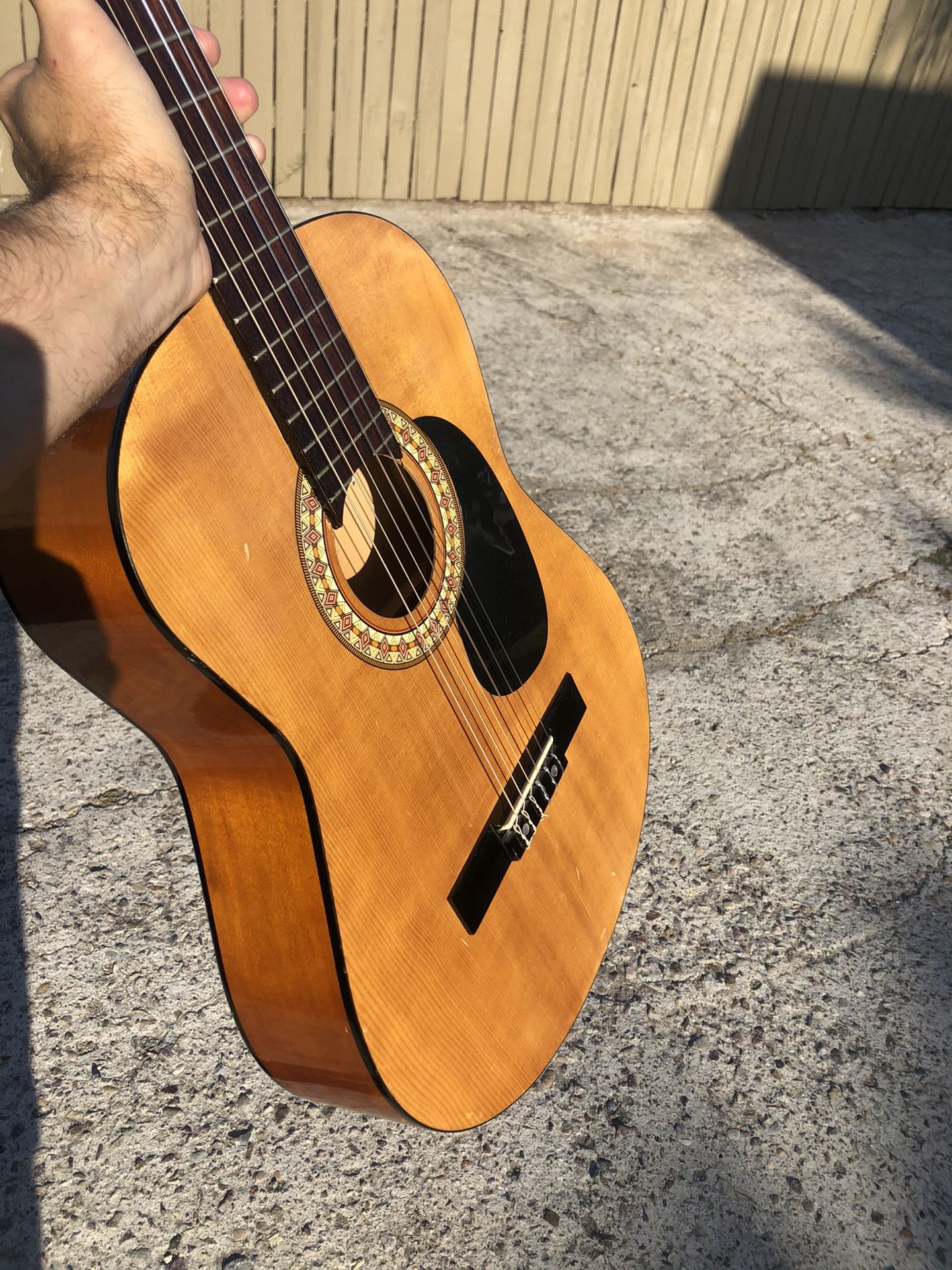 Full size beginner classical acoustic guitar