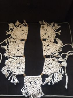 Farm tie for wall white